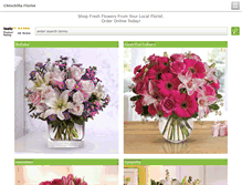 Tablet Screenshot of chinchillaflorist.com.au